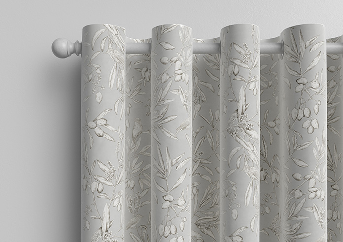 Aviary Velvet, Feather Grey - Made to Measure Curtain - Image 12